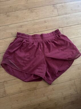 lululemon athletica Berry Athletic Shorts